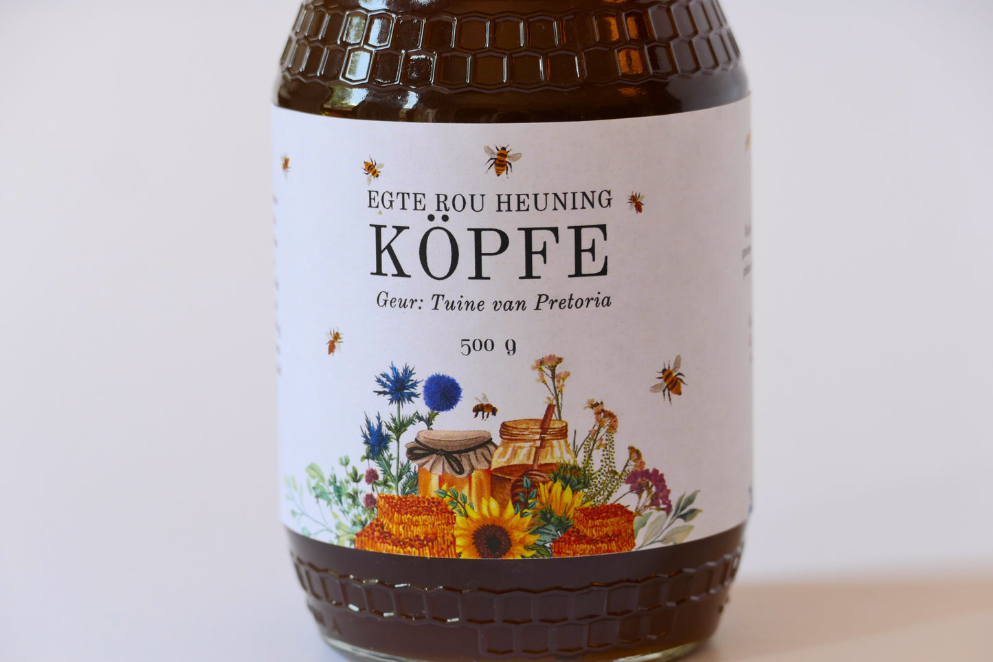KOPFE's 500g Raw Multiflora Honey - Gardens of Pretoria