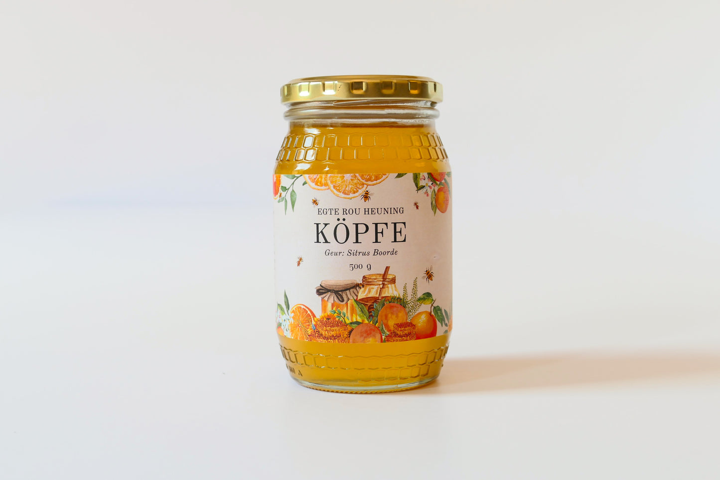 KOPFE's 500g Raw Citrus Honey - Sitrus Boorde