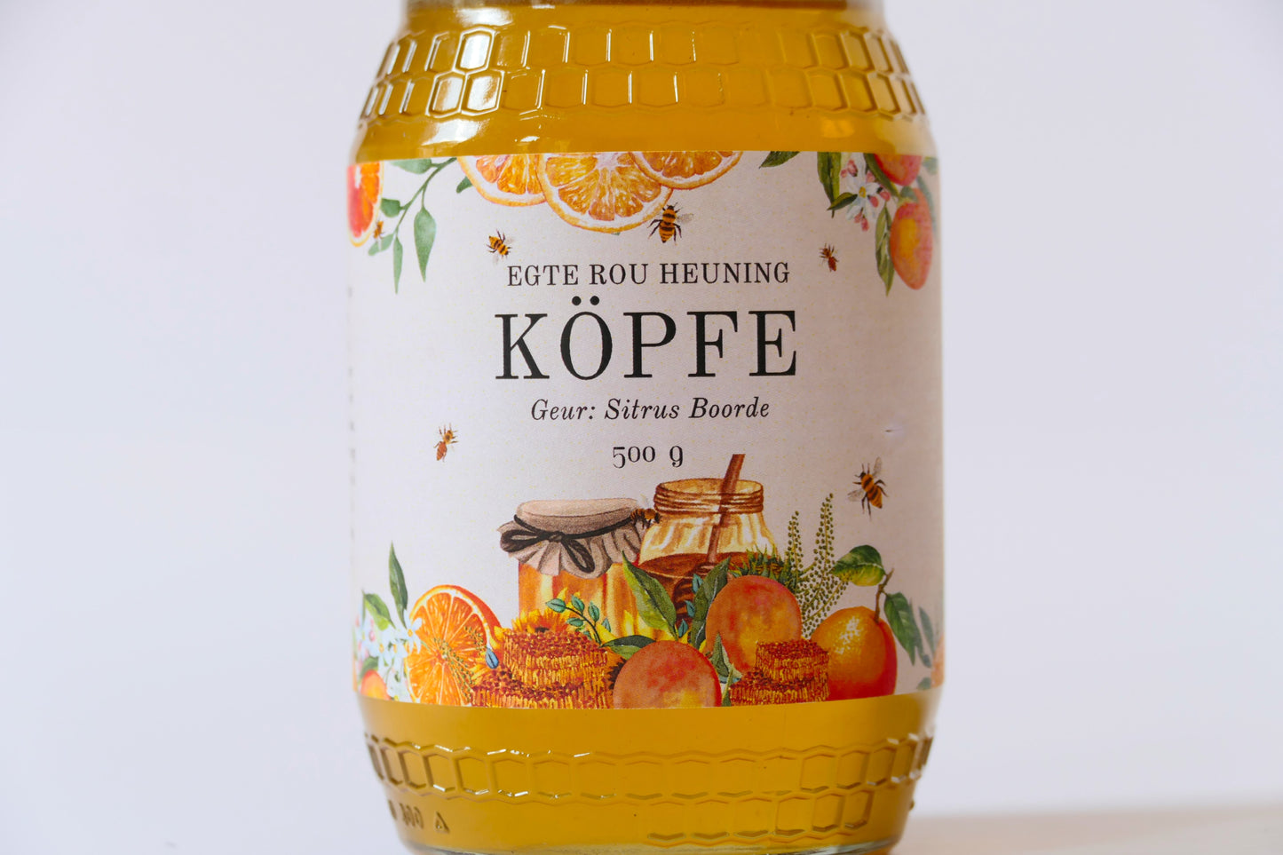 KOPFE's 500g Raw Citrus Honey - Sitrus Boorde