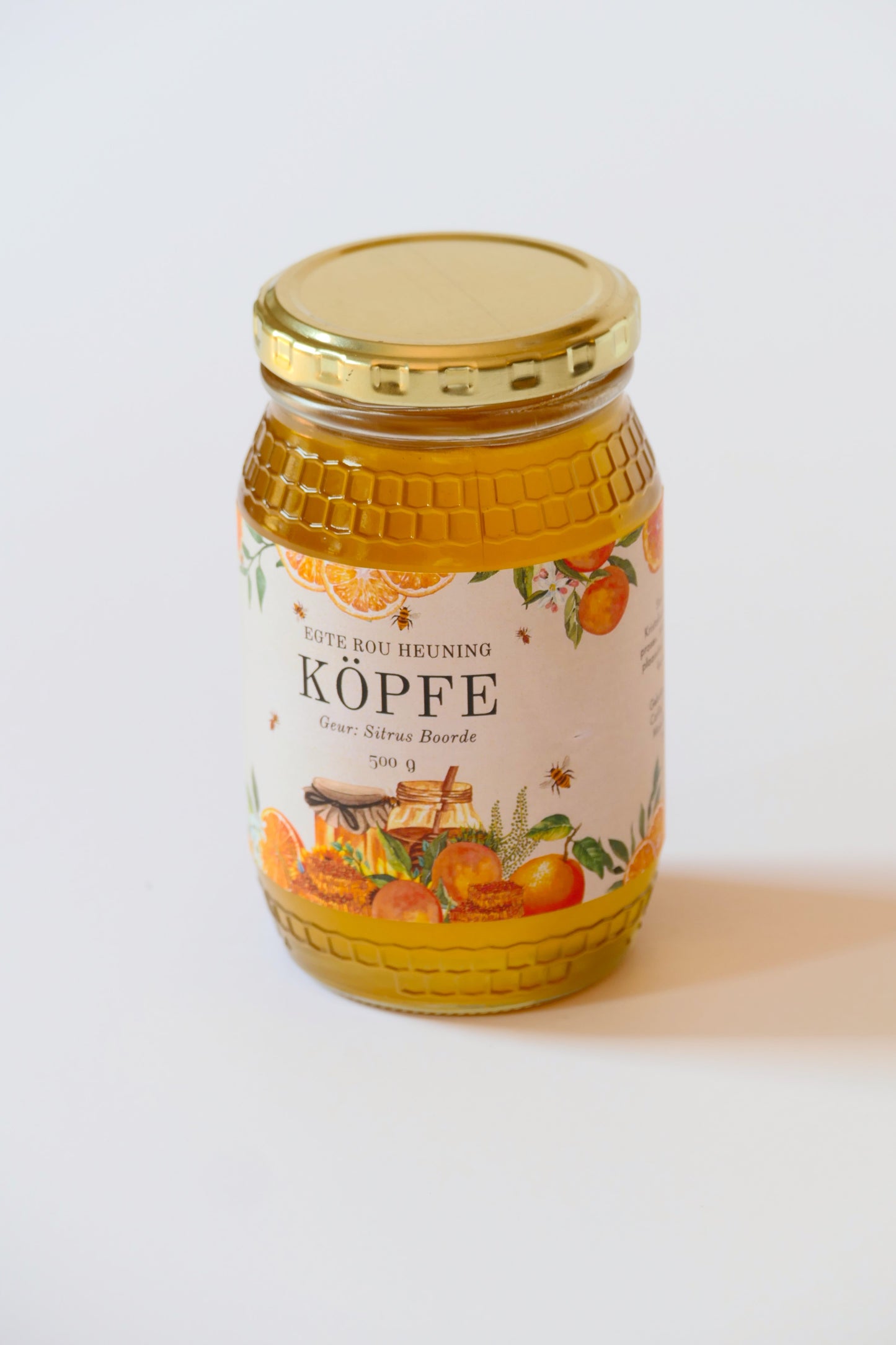 KOPFE's 500g Raw Citrus Honey - Sitrus Boorde