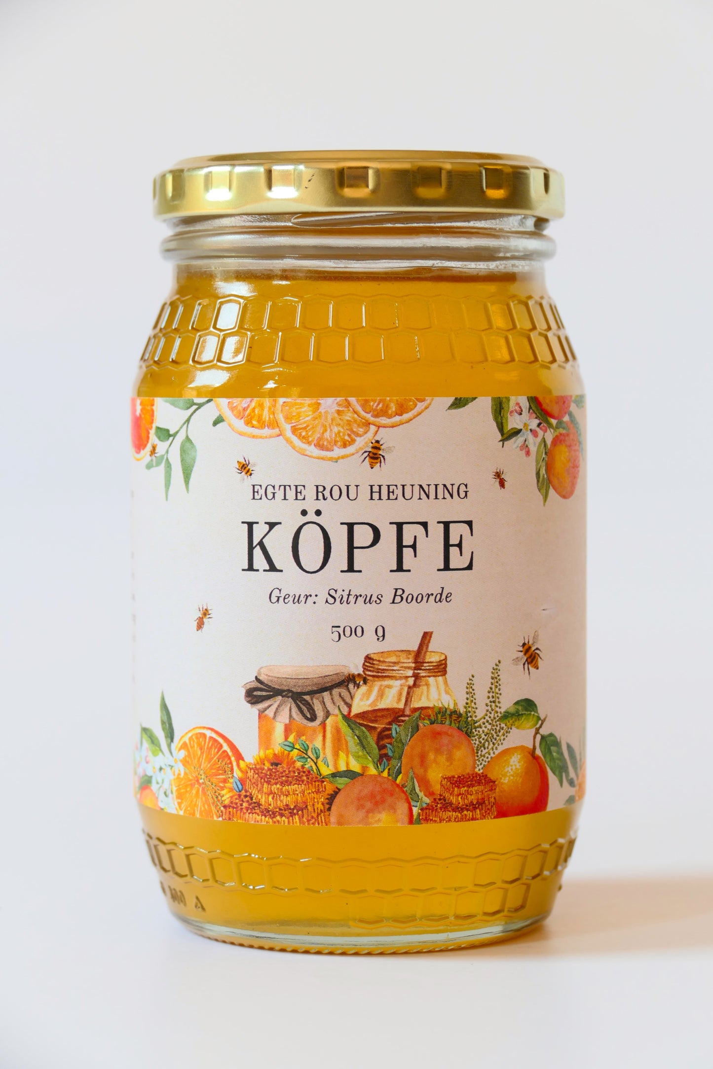 KOPFE's 500g Raw Citrus Honey - Sitrus Boorde
