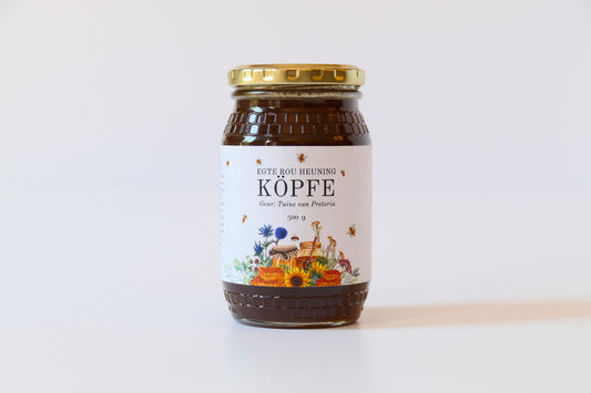 KOPFE's 500g Raw Multiflora Honey - Gardens of Pretoria
